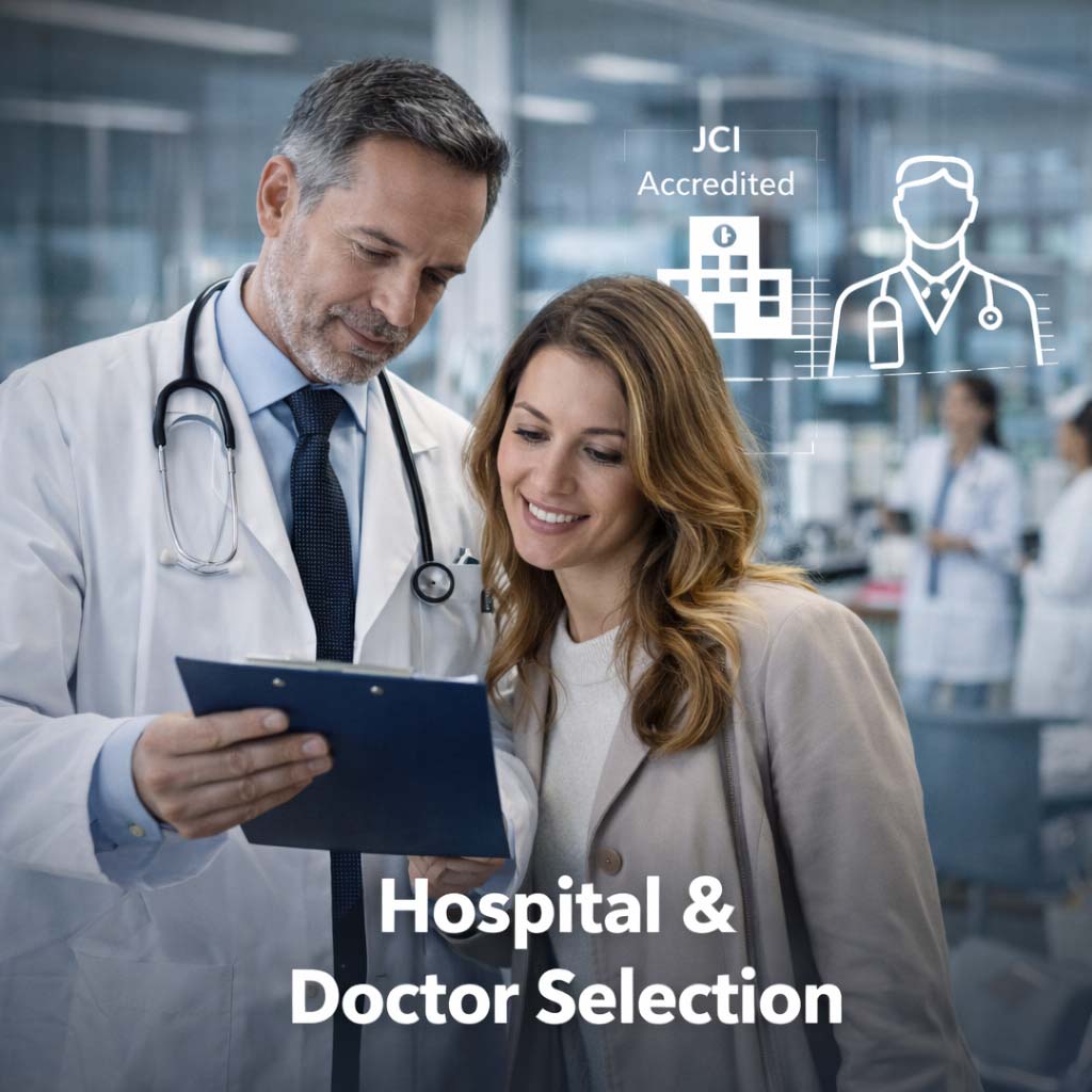 Hospital & Doctor Selection
